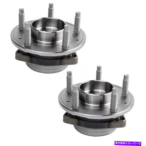 Wheel Hub Bearing Chevy Equinix GMC地形用のTRQ 2PCフロントホイールベアリングとハブアセンブリペア TRQ 2pc Front Wheel Bearing & Hub Assembly Pair for Chevy Equinix GMC Terrain