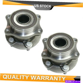 Wheel Hub Bearing 2PCSリアホイールベアリング＆2010年2011年2012年-2014スバルフォレスターアウトバック 2PCS Rear Wheel Bearing & Hub For 2010 2011 2012 - 2014 Subaru Forester Outback