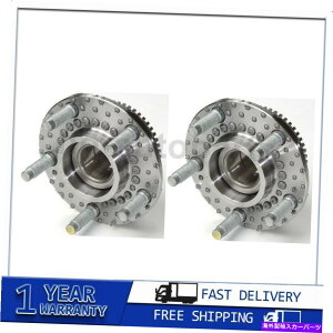 Wheel Hub Bearing ���X�^���O�t�H�[�h�p�̃��[�O�n�u�A�Z���u���t�����g2x�z�C�[���x�A�����O�ƃn�u�A�Z���u�� MOOG Hub Assemblies Front 2x Wheel Bearing and Hub Assembly For Mustang Ford�y���s�A���i�z