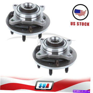 Wheel Hub Bearing FITS 2005 2006 2007 2008 FORD F-150 FX4�i2�j�O�փn�u�x�A�����O�A�Z���u�� Fits 2005 2006 2007 2008 Ford F-150 FX4 (2) Front Wheel Hub Bearing Assembly�y���s�A���i�z