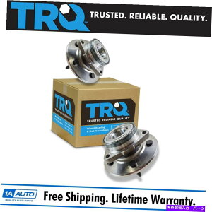 Wheel Hub Bearing 97-00�t�H�[�h�s�b�N�A�b�v�g���b�NF150�p��TRQ�t�����g�z�C�[���x�A�����O���n�u�A�Z���u���y�A�Z�b�g TRQ Front Wheel Bearing & Hub Assembly Pair Set for 97-00 Ford Pickup Truck F150�y���s�A���i
