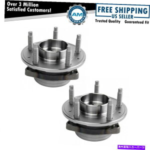 Wheel Hub Bearing 2PCフロントホイールベアリング&ハブアセンブリペアシボレーエクイニックスGMC地形のペア 2pc Front Wheel Bearing & Hub Assembly Pair for Chevy Equinix GMC Terrain