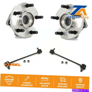 Wheel Hub Bearing �N���C�X���[�Z�u�����O�_�b�W�A�x���W���[�p�̃t�����g�n�u�x�A�����O�A�Z���u���ƃ����N�L�b�g Front Hub Bearing Assembly And Link Kit For Chrysler Sebring Dodge Avenger�y���s�A���i�z