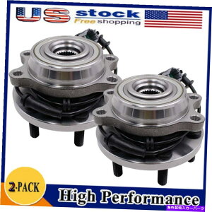 Wheel Hub Bearing 日産フロンティアパスファインダースズキ用の2倍の前輪ハブベアリングとハブアセンブリ 2X Front Wheel Hub Bearing & Hub Assembly For Nissan Frontier Pathfinder Suzuki