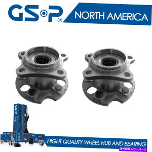 Wheel Hub Bearing 04-13�̃g���^�n�C�����_�[���F���c�@�̌�փx�A�����O���n�u�A�Z���u���y�A4WD/AWD Rear Wheel Bearing & Hub Assembly Pair 4WD/AWD for 04-13 Toyota Highlander Venza�y���s�A���i�z