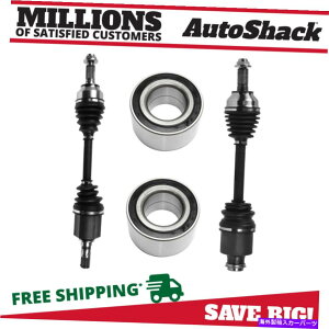 Wheel Hub Bearing 2005N2006Ñ}c_3 2006-2008}c_5̃tgzC[xAOCVԎVtgLbg5 Front Wheel Bearings & CV Axle Shaft Kit for 2005-2006 Mazda 3 2006-2008 Mazda 5