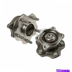 Wheel Hub Bearing YNGXĝ߂1̐VBCAԎxAOƃnuAZuAWE60431 One New BCA Axle Bearing and Hub Assembly Rear WE60431 for Nissan Quest