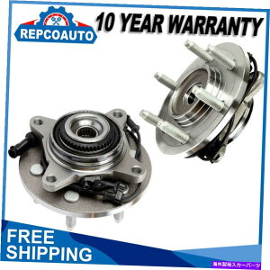 Wheel Hub Bearing 4WDtgzC[xAOnuyA2003-06tH[hGNXyfBVJ[irQ[^[ 4WD Front Wheel Bearing & Hub Pair For 2003-06 Ford Expedition Lincoln Navigator