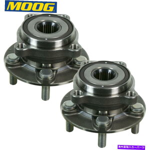 Wheel Hub Bearing �y�A���[�O�t�����g�z�C�[���x�A�����O�ƃX�o���t�H���X�^�[�C���v���b�TU4�̃n�u�A�Z���u�� Pair MOOG Front Wheel Bearing & Hub Assembly For Subaru Forester Impreza U4�y���s�A���i�z