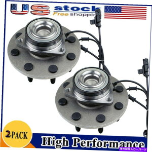 Wheel Hub Bearing �y�A2�t�����g�z�C�[���x�A�����O���n�u�A�Z���u��2006-2008�_�b�W�����s�b�N�A�b�v2WD Pair 2 Front Wheel Bearing & Hub Assembly for 2006 - 2008 Dodge Ram Pickup 2WD�y���s�A���i�z