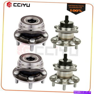 Wheel Hub Bearing 2トヨタプリウス2010-15の2フロント + 2後ホールハブベアリングドライバーまたは乗客 2 Front + 2 Rear Wheel Hub Bearing Driver Or Passenger For Toyota Prius 2010-15