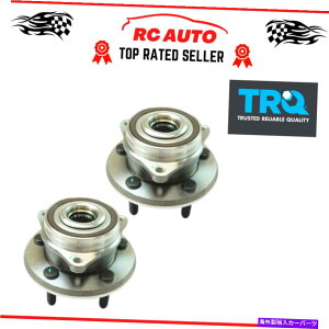 Wheel Hub Bearing TRQ�t�����g�z�C�[���x�A�����O���n�u�A�Z���u���L�b�g�y�A�t�B�b�g�_�b�W�W�[�vSUV�g���b�N�u�����h TRQ Front Wheel Bearing & Hub Assembly Kit Pair Fits Dodge Jeep SUV Truck Brand�y���s�A���i
