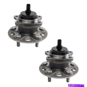 Wheel Hub Bearing TRQ 2PC��փx�A�����O���n�u�A�Z���u���y�A18-19�g���^C-HR TRQ 2pc Rear Wheel Bearing & Hub Assembly Pair for 18-19 Toyota C-HR�y���s�A���i�z