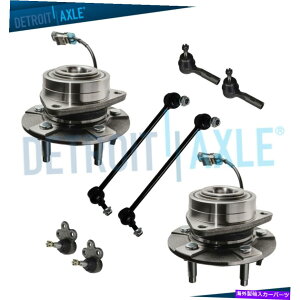 Wheel Hub Bearing 8PC�t�����g�z�C�[���x�A�����O�ƃV�{���[�G�N�C�m�b�N�X�T�^�[��VUE�|���e�B�A�b�N�g�����g�p�n�u�L�b�g 8pc Front Wheel Bearing and Hub kit for Chevy Equinox Saturn Vue Pontiac Torrent�y���s�A
