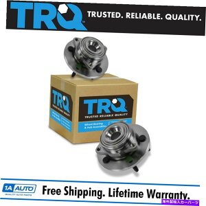 Wheel Hub Bearing Dodge Dakota Mitsubishi Raider�p��TRQ�t�����g�z�C�[���x�A�����O�n�u�y�A�Z�b�g2 TRQ Front Wheel Bearing Hub Pair Set of 2 for Dodge Dakota Mitsubishi Raider
