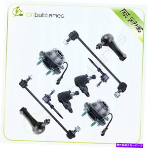 Wheel Hub Bearing 10pczC[xAOnu؃}C 10Pc Wheel Bearing Hub ABS Tie Rod Ball Joint Sway Bar For Vue Torrent Equinox