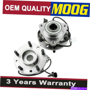 Wheel Hub Bearing ���[�O�i2�j97-04�̃t�����g�z�C�[���x�A�����O���n�u�V�{���[�u���U�[S10GMC�W�~�[�\�m�} MOOG (2) Front Wheel Bearing & Hub for 97-04 Chevy Blazer S10 GMC Jimmy Sonoma�y���s�A���i�z