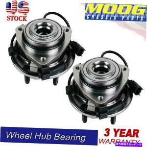 Wheel Hub Bearing 02-09 GMC Envoy Chevy Trailblazer Saab 9-7x��2���[�O�O�փn�u�x�A�����O 2 MOOG Front Wheel Hub Bearing For 02-09 GMC Envoy Chevy Trailblazer Saab 9-7X�y���s�A���i�z
