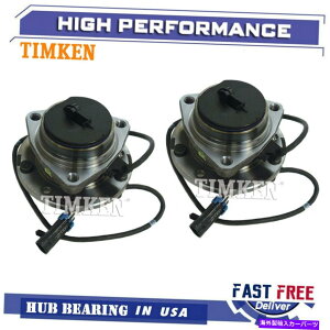 Wheel Hub Bearing �V�{���[�u���U�[S10 GMC�\�m�}�I�[���Y�u���o�_�p�̃e�B���P��2�t�����g�z�C�[���x�A�����O TIMKEN 2 Front Wheel Bearing W/ABS for Chevy Blazer S10 GMC Sonoma Olds Bravada�y���s�A���i�z