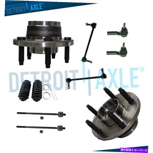 Wheel Hub Bearing 10pc�t�����g�z�C�[���x�A�����O2005�N����2009�N�̃t�H�[�h�}�X�^���O5�{���g�Ȃ� 10pc Front Wheel Bearing Hub Tierods for 2005-2009 Ford Mustang 5 Bolt No ABS�y���s�A���i�z