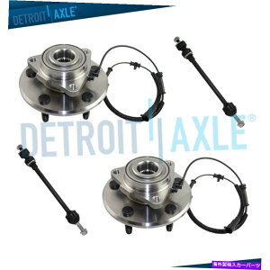 Wheel Hub Bearing 02-05_bWRAM 1500 5O4WD w/absp̃tgzC[xAOƃnuXEFCo[N Front Wheel Bearing & Hub Sway Bar Link For 02-05 Dodge Ram 1500 5 Lug 4WD w/ABS