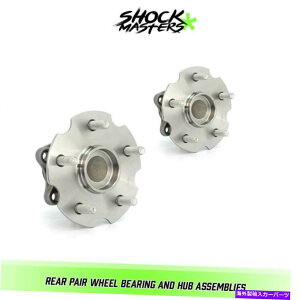 Wheel Hub Bearing 2015�N����2016�N�̃��N�T�XNX200T FWD W/ ABS�̃��A�y�A�z�C�[���x�A�����O�ƃn�u�A�Z���u�� Rear Pair Wheel Bearing & Hub Assemblies for 2015-2016 Lexus NX200t FWD w/ ABS�y���s�A���i�z