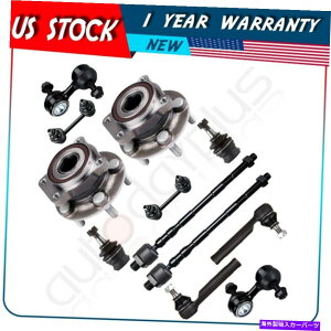 Wheel Hub Bearing Subrau Legacŷ߂̐^V12PCSzC[xAOnu +XEFCo[N2005-2009 Brand New 12Pcs Wheel Bearing & Hub + Sway Bar Link for Subrau Legacy 2005-2009