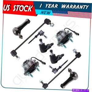 Wheel Hub Bearing V{[equinoxp10xzC[xAOnu^Cbh{[WCgXEFCo[N 10x Wheel Bearing Hub Tie Rod Ball Joint Sway Bar Link For Chevrolet Equinox