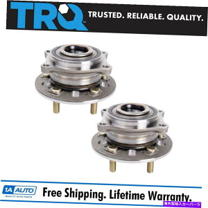 Wheel Hub Bearing TRQ�t�����g�z�C�[���x�A�����O���n�u�A�Z���u���Z�b�g�t�B�b�g2018-2019 Genesis G80 17-19 G90 TRQ Front Wheel Bearing & Hub Assembly Set Fits 2018-2019 Genesis G80 17-19 G90�y���s�A���i�z
