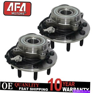Wheel Hub Bearing 2000-2002 RAM 2500 3500 ABS 5150632PCStgzC[xAOƃnuAZu 2PCS Front Wheel Bearing and Hub Assembly For 2000-2002 Ram 2500 3500 ABS 515063