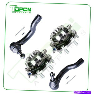 Wheel Hub Bearing フロントホイールベアリングハブアウタータイロッドは日産フロンティアパスファインダーXterra 4x4に適合します Front Wheel Bearing Hub Outer Tie Rod Fits Nissan Frontier Pathfinder Xterra 4x4