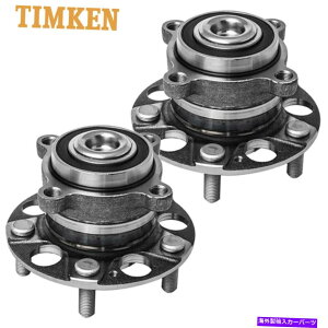 Wheel Hub Bearing 2009�N����2012�N�̃z���_�A�R�[�hAcura TSX�̃y�A2���A�z�C�[���x�A�����O�ƃn�u�A�Z���u�� Pair 2 Rear Wheel Bearing & Hub Assembly for 2009 - 2012 Honda Accord Acura TSX�y���s�A���i�z
