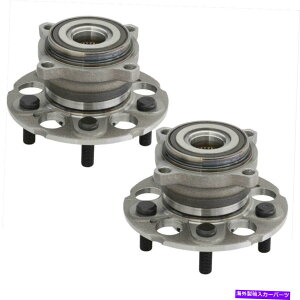 Wheel Hub Bearing 2007-2011�̃��[�O��փx�A�����O�n�u�y�AHonda CR-V 2007-18 Acura RDX MOOG Rear Wheel Bearing Hub Pair For 2007-2011 Honda CR-V 2007-18 Acura RDX�y���s�A���i�z
