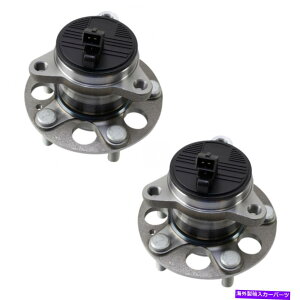 Wheel Hub Bearing TRQ 2PC��փx�A�����O�n�u�A�Z���u��Kia NitroHundai Ioniq Elantra�̂��߂̃Z�b�g TRQ 2pc Rear Wheel Bearing Hub Assembly Set for Kia Nitro Hyundai Ioniq Elantra�y���s�A���i�z