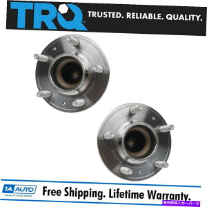 Wheel Hub Bearing TRQ 2PCリアホイールベアリング&ハブアセンブリペアequinix地形FWD用LH RHセット TRQ 2pc Rear Wheel Bearing & Hub Assembly Pair LH RH Set for Equinix Terrain FWD