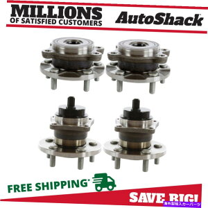Wheel Hub Bearing 2017N2018Ñg^J[IM 1.8L̑ÕnuxAOZbg4 Front and Rear Wheel Hub Bearings Set of 4 for 2017-2018 Toyota Corolla iM 1.8L