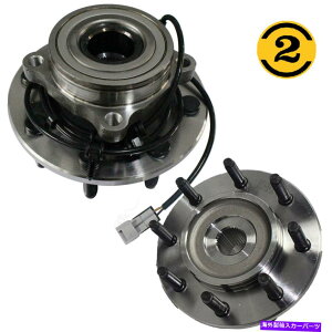 Wheel Hub Bearing �i2�j2000-2002 Dodge RAM 2500 3500 ABS 4x4 8LUG 3B�̑O�փx�A�����O�n�u (2) Front Wheel Bearing Hub for 2000 - 2002 Dodge Ram 2500 3500 ABS 4x4 8Lug 3b�y���s�A���i�z
