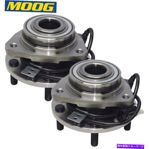 Wheel Hub Bearing 4WD���[�O�t�����g�z�C�[���x�A�����O�y�A�V�{���[�u���U�[S10 GMC�W�~�[���\�m�}H03�̃y�A 4WD Moog Front Wheel Bearing Pair for Chevy Blazer S10 GMC Jimmy & Sonoma H03�y���s�A���i�z