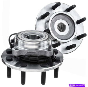 Wheel Hub Bearing 4WDyAtgzC[xAOnup_bWRAM 1500 2500 3500 8OW/ABS T1 4WD Pair Front Wheel Bearing Hub For Dodge Ram 1500 2500 3500 8 Lug W/ABS T1