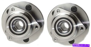 Wheel Hub Bearing 2000�N�̃W�[�v�O�����h�`�F���L�[�̃t�����g�n�u�x�A�����O�͂��ׂẴ^�C�v�̃z�C�[���t�����g�y�A�ɓK�����܂� Front Hub Bearing for 2000 Jeep Grand Cherokee Fits ALL TYPES Wheel-Front Pair