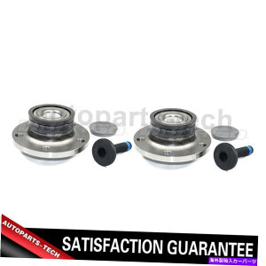 Wheel Hub Bearing �A�E�f�BQ3 2015?2018��2�{�̃f�����S���A�z�C�[���x�A�����O�ƃn�u�A�Z���u�� 2x DuraGo Rear Wheel Bearing and Hub Assembly For Audi Q3 2015~2018