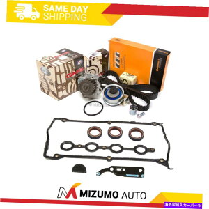 Water Pump ^C~OxgLbgGMBEH[^[|vJo[KXPbgtBbg01-06AEfBtHNX[Q1.8 Timing Belt Kit GMB Water Pump Cover Gasket Fit 01-06 Audi Volkswagen 1.8