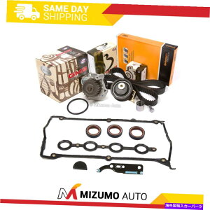 Water Pump ^C~OxgLbgEH[^[|vJo[KXPbgtBbg01-06 VWr[gGTIWFb^AEfBTT Timing Belt Kit Water Pump Cover Gasket Fit 01-06 VW Beetle GTi Jetta Audi TT
