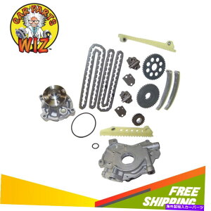 Water Pump �^�C�~���O�`�F�[���L�b�g�E�H�[�^�[�I�C���|���v��1999 Ford Mustang 4.6L SOHC VIN X CU�ɓK�����܂��B 281 Timing Chain Kit Water Oil Pump Fits 1999 Ford Mustang 4.6L SOHC VIN X Cu. 281�y���s�A���i�z