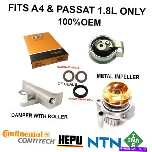 Water Pump ^C~OxgLbg01-06 VWAEfB1.8EH[^[|vA_p[A[[A^C~OxgAV[ Timing Belt KIT 01-06 VW AUDI 1.8 WATER PUMP,DAMPER,ROLLER & TIMING BELT, SEALS