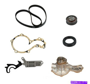 Water Pump EH[^[|vƃV[GW^C~OxgLbg99-02 VW Cabrio 2.0L-L4 Engine Timing Belt Kit with Water Pump-and Seals fits 99-02 VW Cabrio 2.0L-L4