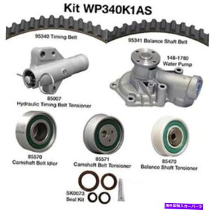 Water Pump GW^C~OxgLbgtEH[^[|v|vLbgV[tDaycoWP340K1AS Engine Timing Belt Kit with Water Pump-Water Pump Kit with seals Dayco WP340K1AS