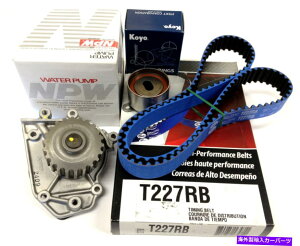 Water Pump QCcT227RB^C~OxgLbg96-97z_f\DOHC VTECɓK܂ GATES T227RB Timing Belt Kit Fits 96-97 Honda Del Sol DOHC VTEC