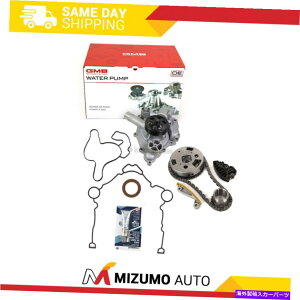 Water Pump �^�C�~���O�`�F�[���L�b�gVVT�M�AGMB�E�H�[�^�[�|���v�K�X�P�b�g�t�B�b�g11-15�_�b�W�N���C�X���[5.7L Timing Chain Kit VVT Gear GMB Water Pump Gasket Fit 11-15 Dodge Chrysler 5.7L