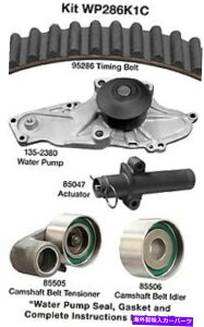 Water Pump �I�f�b�Z�C�A�p�C���b�g�ACL�ATL�AMDX WP286K1C�p�̃E�H�[�^�[�|���v�t���G���W���^�C�~���O�x���g�L�b�g Engine Timing Belt Kit with Water Pump for Odyssey, Pilot, CL, TL, MDX WP286K1C�y���s�A���i�z